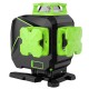 S04CG-L 16 lines 4D Cross Laser Level 4*360° Self-leveling Green Beam Lines USB Charge