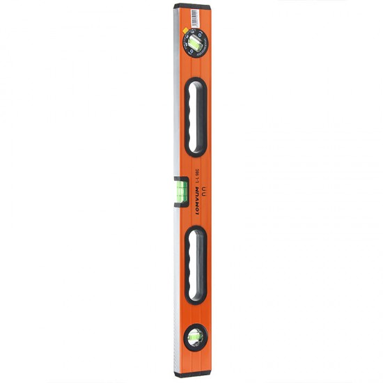 600mm High Precision Spirit Level Magnetic High Bearing Ruler Lever Bubbles Horizontal Ruler Level