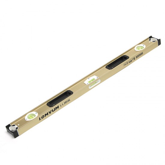 800mm High Precision Spirit Level Magnetic High Bearing Ruler Lever Bubbles Horizontal Ruler Level