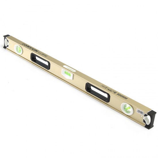 800mm High Precision Spirit Level Magnetic High Bearing Ruler Lever Bubbles Horizontal Ruler Level