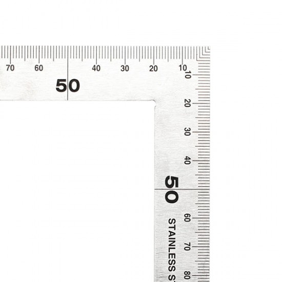 300mm/600mm 90 Degree Stainless Steel Square Ruler