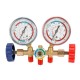 R12 R22 R404A R134A Refrigerant Manifold Gauge Air Condition Refrigeration Set Air Conditioning Tools with Hose and Hook