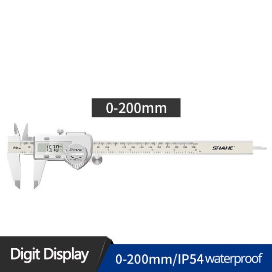 0-200/300mm Digital Caliper IP54 Waterproof Electronic Caliper USB Data Output Fution 0.01mm Resolution mm/inch