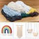 5mm 90m/Roll Cotton Rope Thread Cords String Macrame DIY Craft Wire 8 Strands