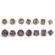 7pcs Polyhedral Dice for Dungeons and Dragons Party Game Toy With Bag