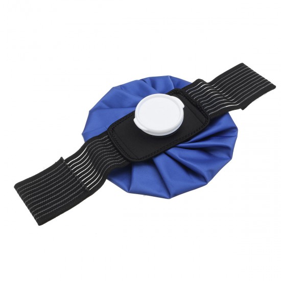 Ice Bag Pack Pain Relief Cold Broad Knee Shoulder Injuries Therapy Strap Wrap Elastic Tie Belt