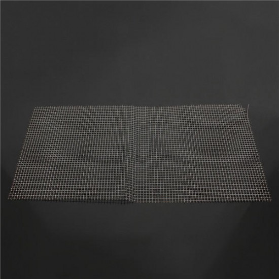 Stainless Steel 30x15cm 4 Mesh Water Oil Industrial Filtration Woven Wire