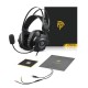 VIP003S Gaming Headset with Automatic Cycling RGB LED lights Noise Cancelling Mic for PS4 Switch PC Laptop Tablets Phone