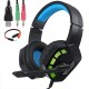 M1 Gaming Headset Surround Sound Music Earphones USB 7.1 & 3.5mm Wired RGB Backlight Game Headphones with Mic