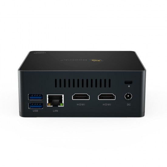 GK Mini Intel Gemini Lake J4125 Mini PC 2.7GHz 8GB DDR4 256GB M.2 SATA3 2280 SSD bluetooth 4.0 Wifi5 Windows 10 4K HD Dual Display Mini Cmputer Desktop PC