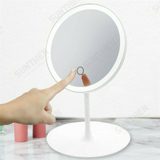 5W USB Rechargeable LED Mirror Light Dimmable Make Up Vanity Desktop Cosmetic Lamp