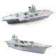 Simulation Aircraft Carrier Static Model With Six Airplane For Kids Children Christmas Gift Toys