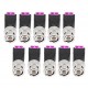 10Pcs BNC Male Connector Audio Video Q9 Joint 2 Bit Twisted Wire Press Joint Jack Connector