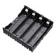 4 Slots 18650 Battery Holder Plastic Case Storage Box for 4*3.7V 18650 Lithium Battery with 8Pin