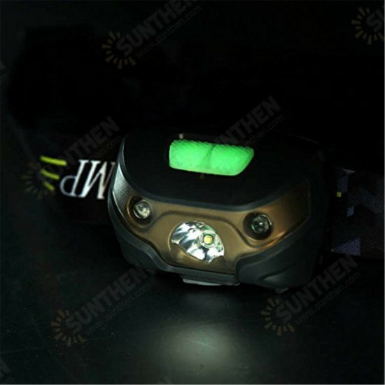 Headlight Led Headlamp Super Bright 5 Lighting Mode Headlight Adjustable 3 AAA Battery & Lantern Case Included IPX6 Waterproof Headlamp