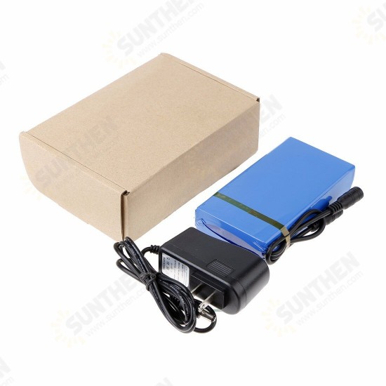 DC12V 8000mAh Backup Rechargeable Li-ion Battery for CCTV Camera US-Plug Motor Monitoring