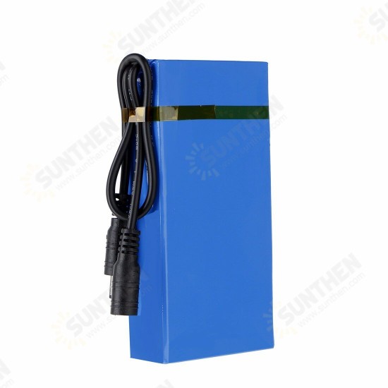 DC12V 8000mAh Backup Rechargeable Li-ion Battery for CCTV Camera US-Plug Motor Monitoring