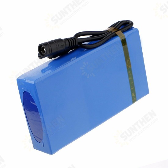 DC12V 8000mAh Backup Rechargeable Li-ion Battery for CCTV Camera US-Plug Motor Monitoring