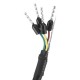 24AWG 4-Core Twisted Pair Shielded Cable RS485 RS232 CAN Data Communication Line 1M