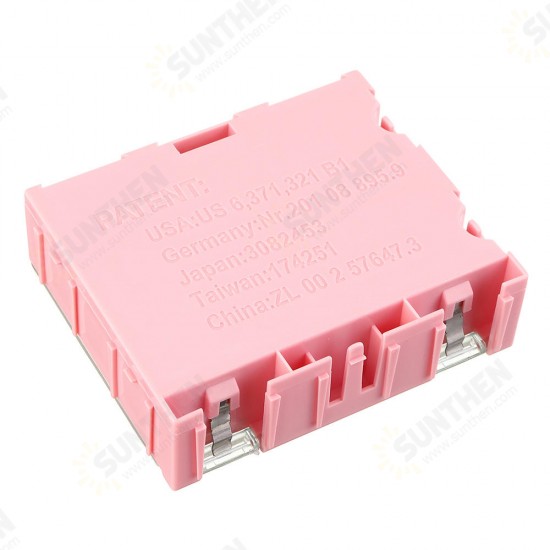 NO.3 Small Splicable Tool Box Screw Object Electronic Project Component Parts Storage Box Case SMT SMD Pops Up Patch Container