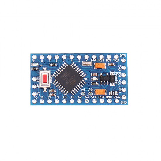 5Pcs 3.3V 8MHz ATmega328P-AU Pro Mini Microcontroller With Pins Development Board