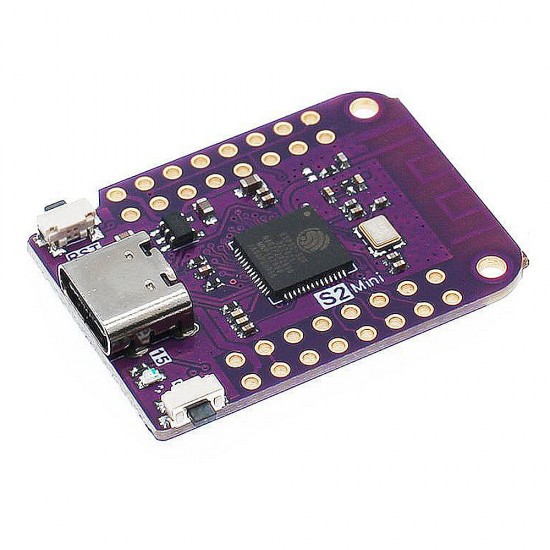 S2 Mini V1.0.0 WIFI IOT Board based ESP32-S2FN4R2 ESP32-S2 4MB FLASH 2MB PSRAM MicroPython Ardino Compatible Development Board