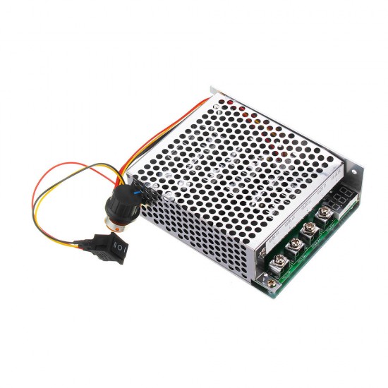 60A DC Brush Motor Speed Controller Forward Reverse PWM Control Pulse Width Speed Digital Display 10-55V/3KW