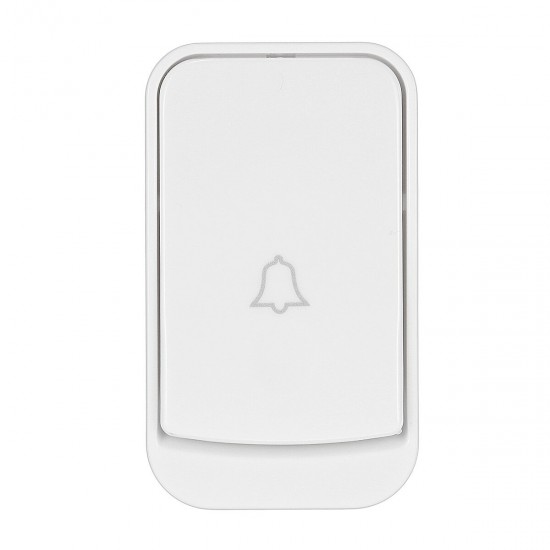 Smart Wireless Doorbell 45 Songs Polyphonic Ringtones 200m Transmission Door Bell