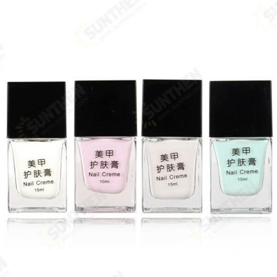 4 Colors Nail Creme Nails Art Cuticle Cream Gel Polish Peel Off Liquid