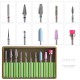 Alloy Tungsten Steel Ceramic Nail Polisher Set Polishing Tool