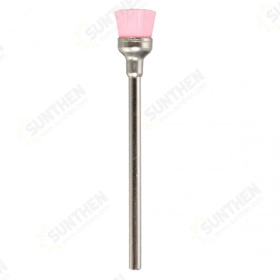 5pcs Ceramic Nail Drill Bit Set Smooth Tapered Brush Rotary File Cuticle Manicure Pedicure Salon Kit