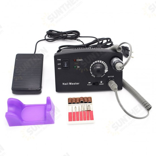 Manicure Drill Machine Set Electric Nail Drill Machine Nail Sander Gel Cuticle Remove Nail Lathe File Polish Tool