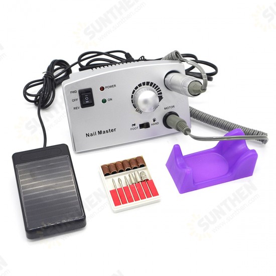 Manicure Drill Machine Set Electric Nail Drill Machine Nail Sander Gel Cuticle Remove Nail Lathe File Polish Tool