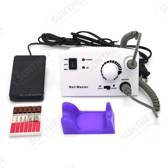 Manicure Drill Machine Set Electric Nail Drill Machine Nail Sander Gel Cuticle Remove Nail Lathe File Polish Tool