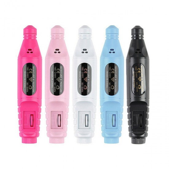 Mini Electric Drill Grinder Set Variable Speed Rotary Polishing Carving Tool USB Charging Manicure Tools Set