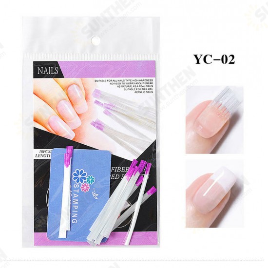 Nail Extension Fibre Paper-free Tray Rapid Extension Fiberglass Manicure Tools