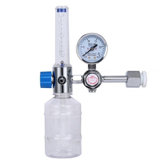 DY-C1 1-10L/min Oxygen Inhaler Buoy Oxygen Inhaler O2 Bottle Pressure Gauge Oxygen Meter Humidification Bottle Oxygen Tank Flow Meter