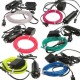 2M Neon Light Glow EL Wire Car Rope Strip + Car Charger Driver