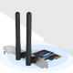 CF-WP300 300Mbps 2.4GHz PCIE WiFi Wireless Networking Adapter LAN Card for Desktop Computer