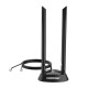 2.4G + 5G Dual Band 6dbi Wireless High Gain Antenna Base RP-SMA Connector for Wireless Router Network Card