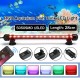 28cm RGB APP LED Aquarium Fish Tank Light Submersible Waterproof Bar Strip Lamp