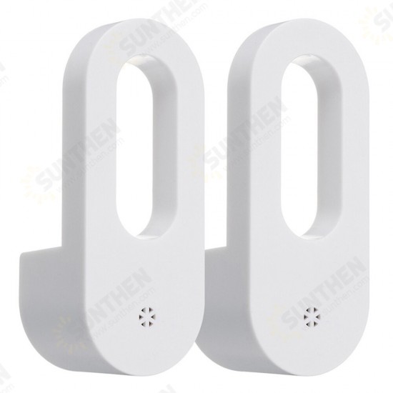 2pcs LED Light Sensor Night Lamp Socket Wall Plug-in Child bedroom Hallway AC100-240V