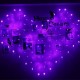 2x1m 128 LED Heart Shape Light String 220V Curtain Light Home Decor Celebration for Festival Christmas