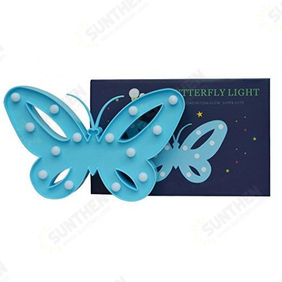 3 W Creative Butterfly Shape Night Light Children Bedroom Decoration Lamp