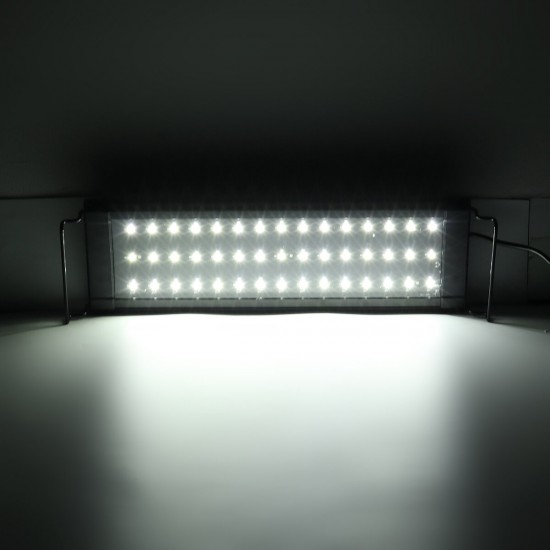 30/40/60/90cm LED Aquarium Fish Tank Light Stepless Dimming SMD2835 Water Grass Lamp AC100-240V