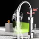 3300W Light Temp Display Electric Heater Instant Heating Hot Water Tap Faucet