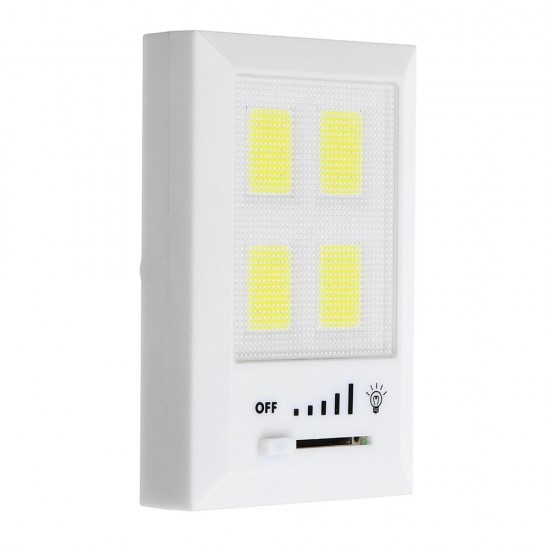 36 LED COB Wireless Night Light 5 Gear Dimming Under Light Wardrobe Porch Kitchen