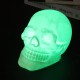 3D Colorful LED Skull Night Light Remote Control Stress Relief USB Rechargeable