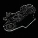 3D Illusion Motorcycle LED Desk Lamp 7 Color Change Touch Switch Night Light