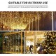 3X3M300 GYTF Curtain Lights with Sound Activated USB Powered LED Fairy Lights Remote Sync-to-Music Setting 8 Mode Hanging Light for Bedroom Wedding